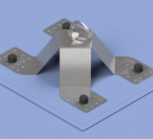 Producte Ponto de Ancoragem Dissipador para Cobertura em Deck